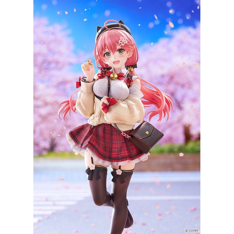 Hololive Production figurine PVC 1/7 Sakura Miko: Date Style - Casual Outfit Ver. 24 cm