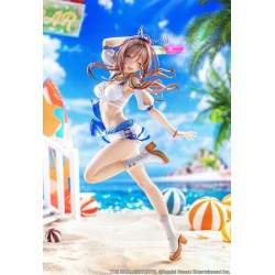 De Idolmaster Gakuen 1/7 Himesaki Rinami Kimi naar Semi Blue Ver. PVC-figuur met bonus 27 cm