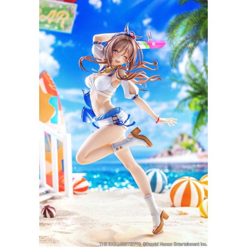 The Idolmaster Gakuen figurine PVC 1/7 Himesaki Rinami Kimi to Semi Blue Ver. With Bonus 27 cm