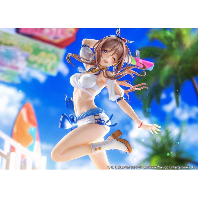 The Idolmaster Gakuen figurine PVC 1/7 Himesaki Rinami Kimi to Semi Blue Ver. With Bonus 27 cm