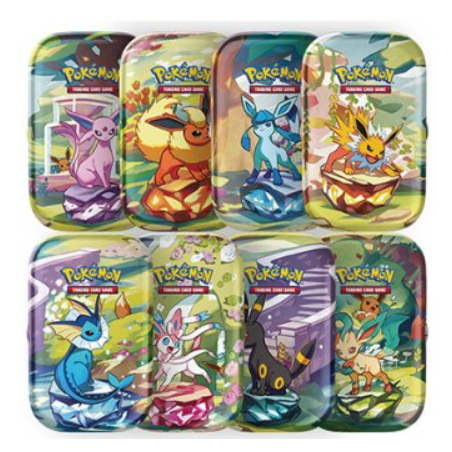 Pokémon - Prismatic Evolutions (EV8.5) - Mini Tin FR Display | 196214105560