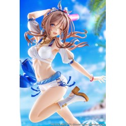 The Idolmaster Gakuen figurine PVC 1/7 Himesaki Rinami Kimi to Semi Blue Ver. 27 cm