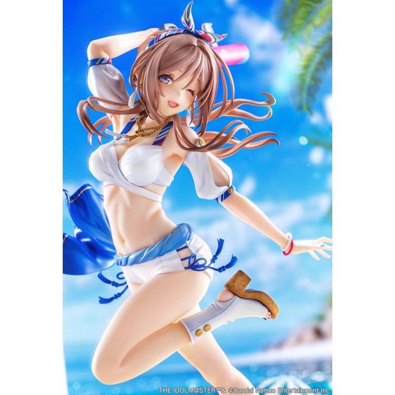 The Idolmaster Gakuen figurine PVC 1/7 Himesaki Rinami Kimi to Semi Blue Ver. 27 cm