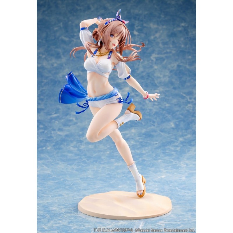 The Idolmaster Gakuen figurine PVC 1/7 Himesaki Rinami Kimi to Semi Blue Ver. 27 cm