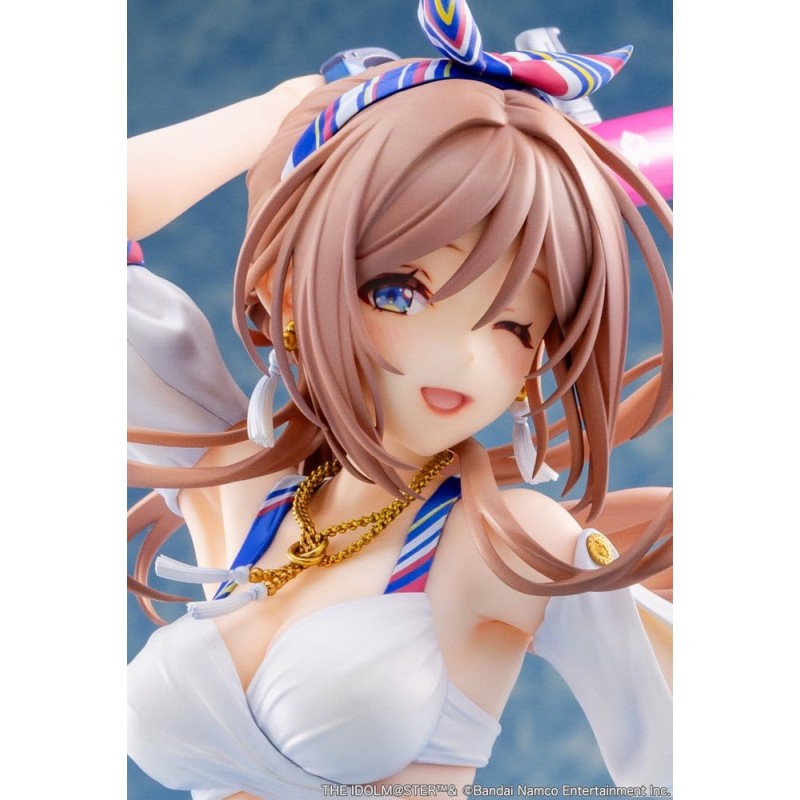 The Idolmaster Gakuen figurine PVC 1/7 Himesaki Rinami Kimi to Semi Blue Ver. 27 cm