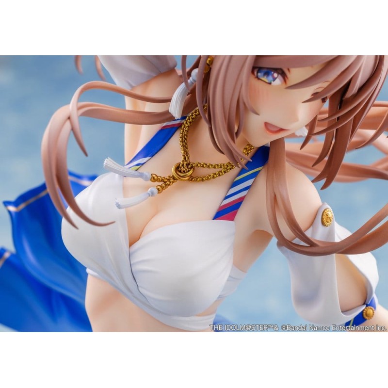 The Idolmaster Gakuen figurine PVC 1/7 Himesaki Rinami Kimi to Semi Blue Ver. 27 cm