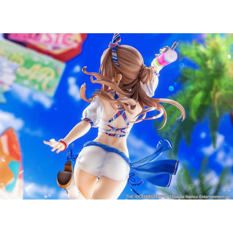 The Idolmaster Gakuen figurine PVC 1/7 Himesaki Rinami Kimi to Semi Blue Ver. 27 cm