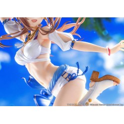 De Idolmeester Gakuen 1/7 Himesaki Rinami Kimi tot Semi Blue Ver. 27 cm PVC-figuur