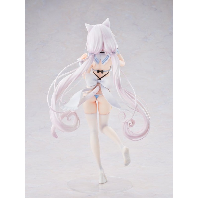Nekopara PVC Figuur 1/5,5 Vanille Micro Bikini Maid - STD Editie - 29 cm
