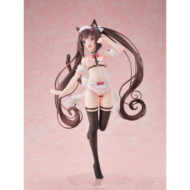 Nekopara PVC Figure 1/5.5 Chocola Micro Bikini Maid -STD Edition- 30 cm