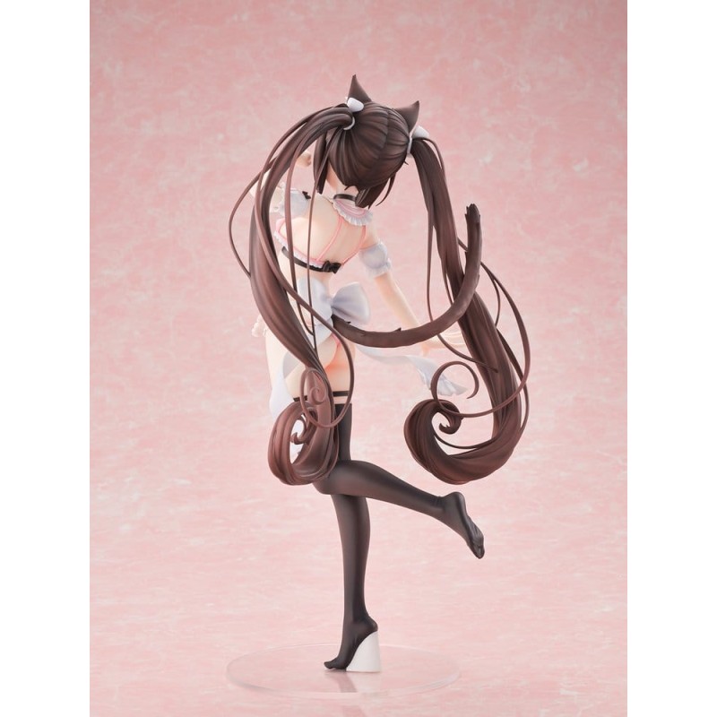 Nekopara figurine PVC 1/5.5 Chocola Micro Bikini Maid -STD Edition- 30 cm