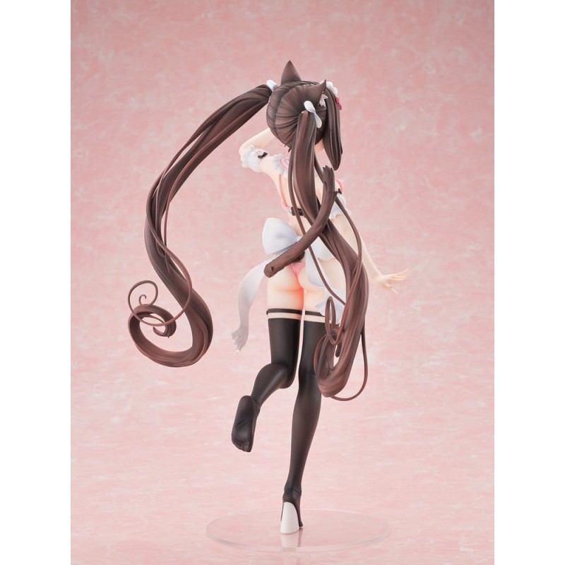 Nekopara figurine PVC 1/5.5 Chocola Micro Bikini Maid -STD Edition- 30 cm