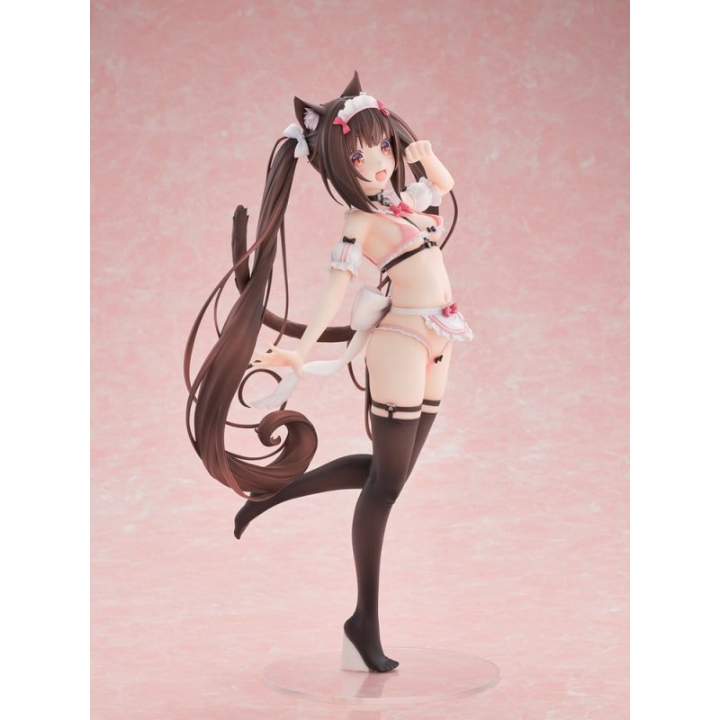 Nekopara PVC Figuur 1/5,5 Chocola Micro Bikini Maid -STD Editie - 30 cm