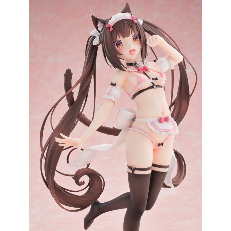 Nekopara PVC Figure 1/5.5 Chocola Micro Bikini Maid -STD Edition- 30 cm