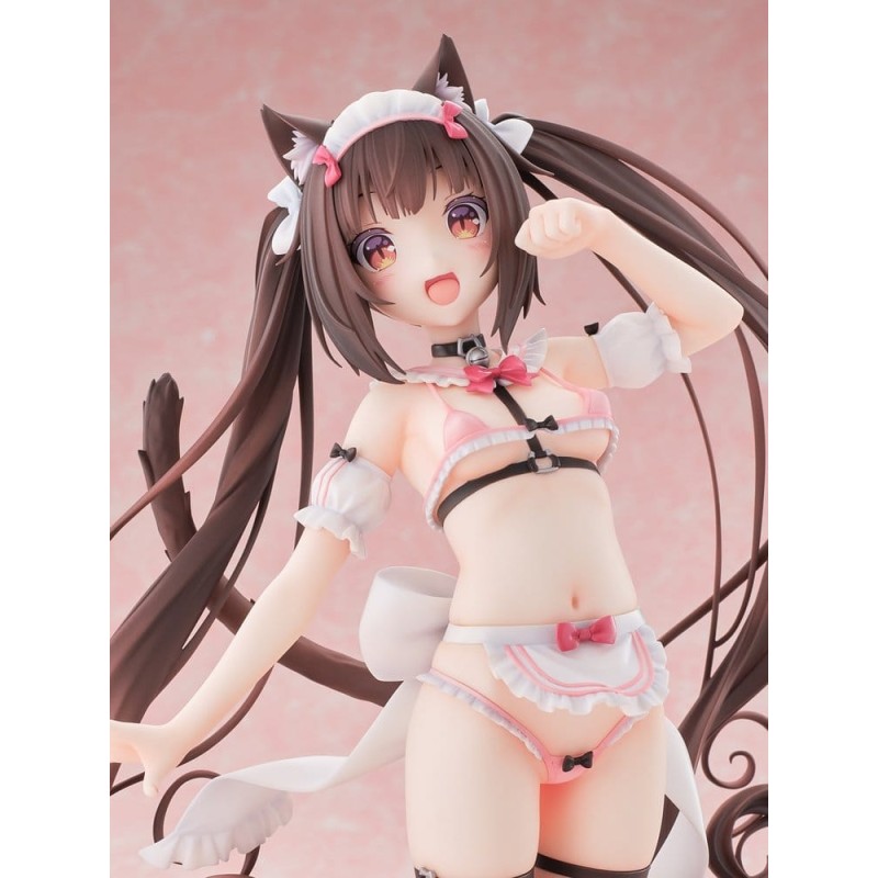 Nekopara PVC Figuur 1/5,5 Chocola Micro Bikini Maid -STD Editie - 30 cm
