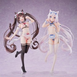 Nekopara figurine PVC 1/5.5 Chocola Micro Bikini Maid -STD Edition- 30 cm