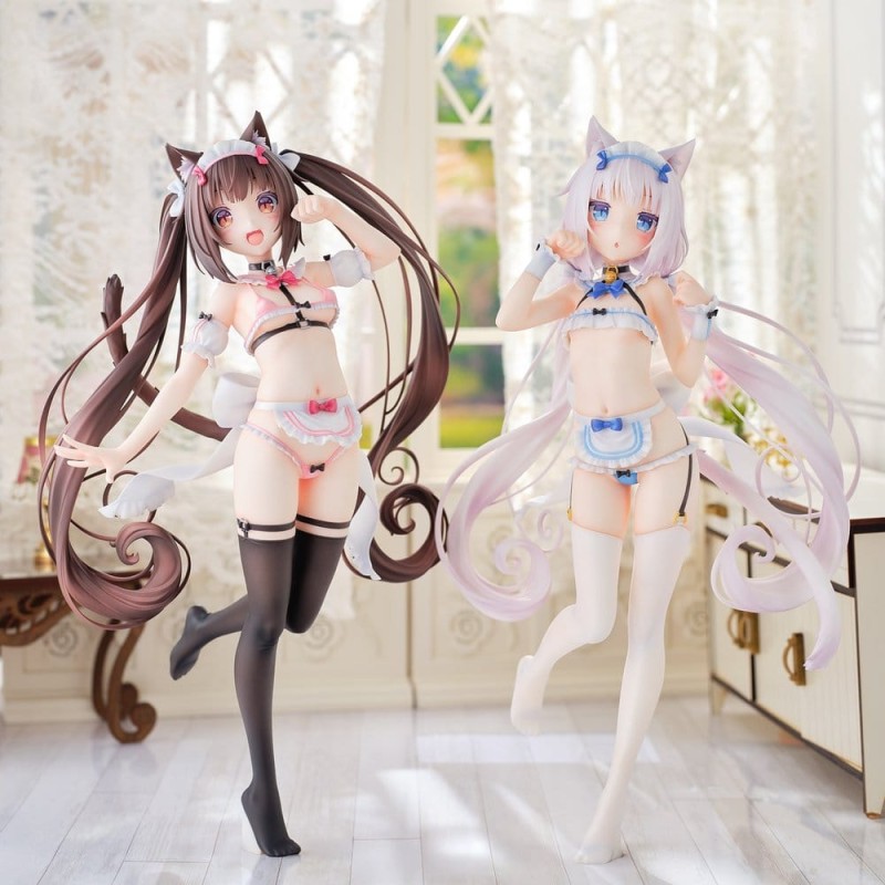 Nekopara figurine PVC 1/5.5 Chocola Micro Bikini Maid -STD Edition- 30 cm