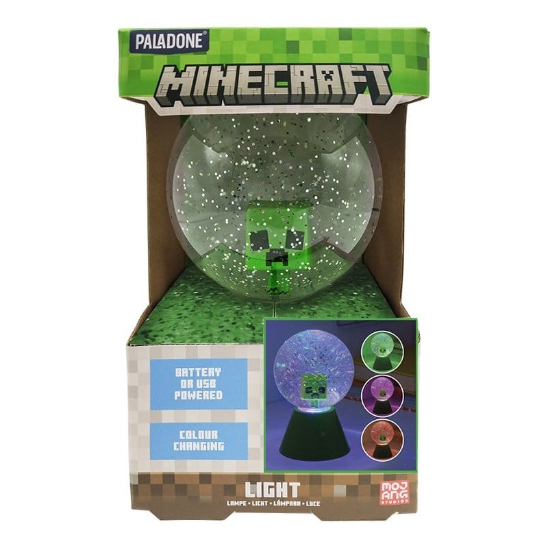 Minecraft lampe LED Glitter Ball
