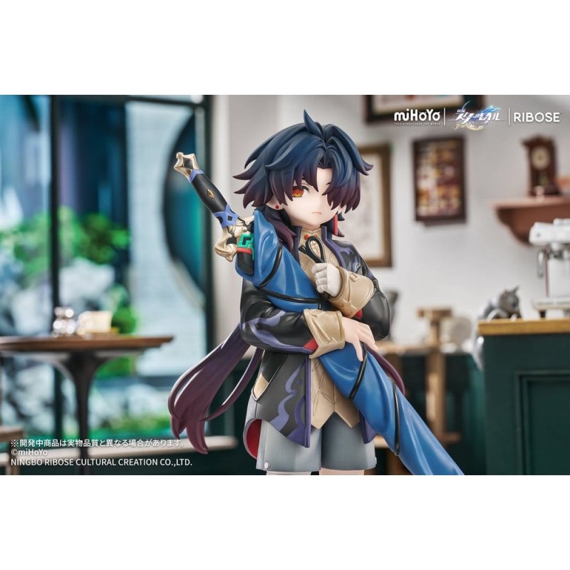 Honkai: Star Rail figurine Chibi Rise Up+ Chibi Cat Series Blade Ver. 19 cm