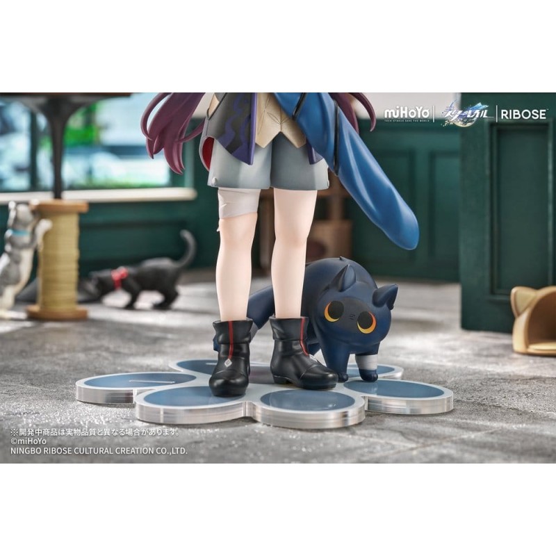 Honkai: Star Rail figurine Chibi Rise Up+ Chibi Cat Series Blade Ver. 19 cm