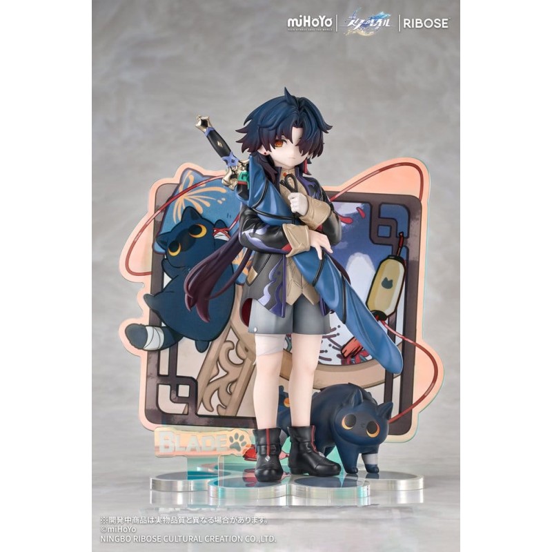 Honkai: Star Rail Chibi Rise Up+ Chibi Cat Series Blade Ver. 19 cm figure