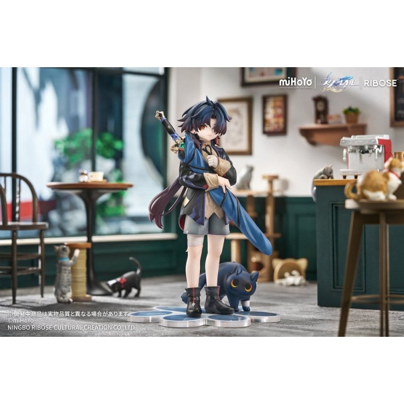 Honkai: Star Rail Chibi Rise Up+ Chibi Cat Series Blade Ver. 19 cm figuur