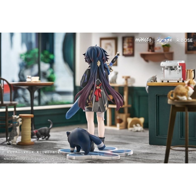 Honkai: Star Rail figurine Chibi Rise Up+ Chibi Cat Series Blade Ver. 19 cm