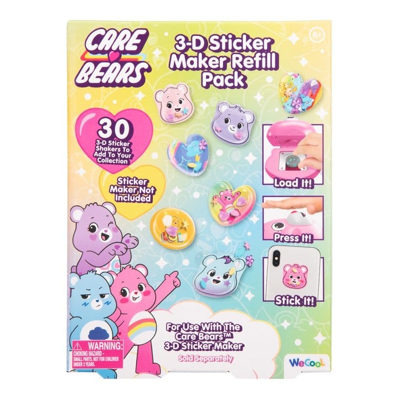 Care Bears Refills for 3D Sticker Machine