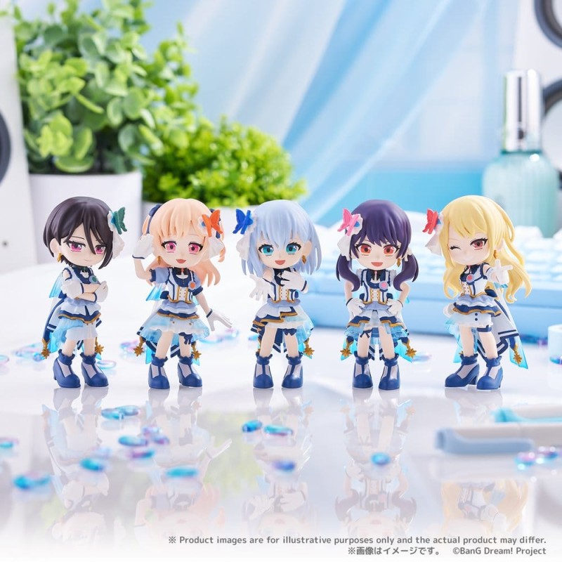 BanG Dream! Blind Box Display Stand Mini PalVerse Morfonica Figures (6)