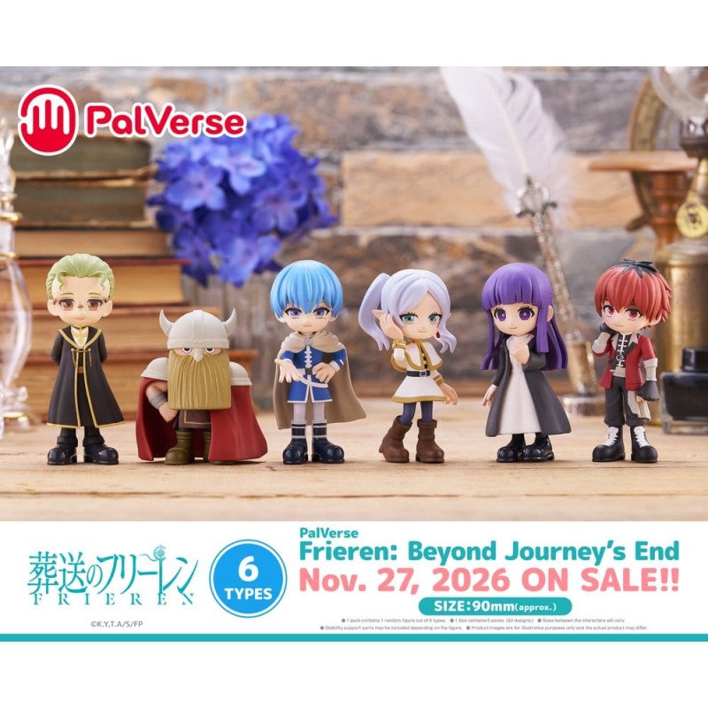 Frieren: Beyond Journey's End Blinde Box Displaystand Mini PalVerse Figuren (6)