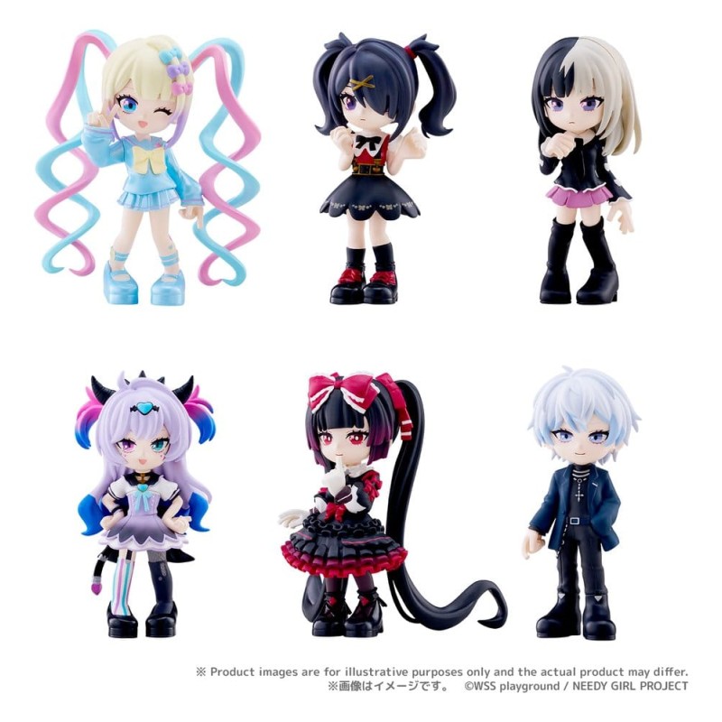 Needy Girl Overdose Blind Box Display Stand Mini PalVerse Figures (6)