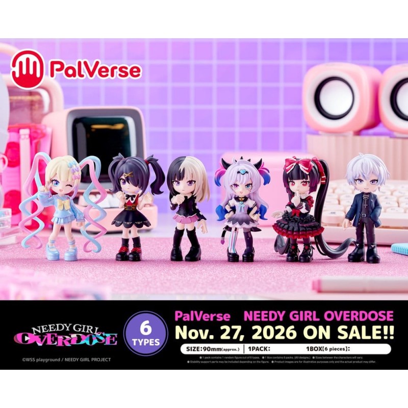 Needy Girl Overdose Blind Box présentoir figurines mini PalVerse (6)
