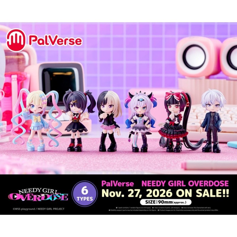 Needy Girl Overdose Blind Box présentoir figurines mini PalVerse (6)