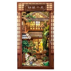 Maquette Book Nook Serene Courtyard 22 x 12 cm