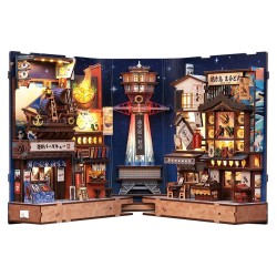 Maquette Book Nook Tsutenkaku Ichiban Street 23 x 12 cm