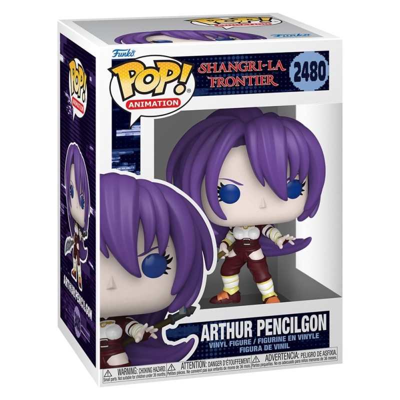 Shangri-La Frontier POP! Animatie vinylbeeldje Arthur Pencilgon 9 cm