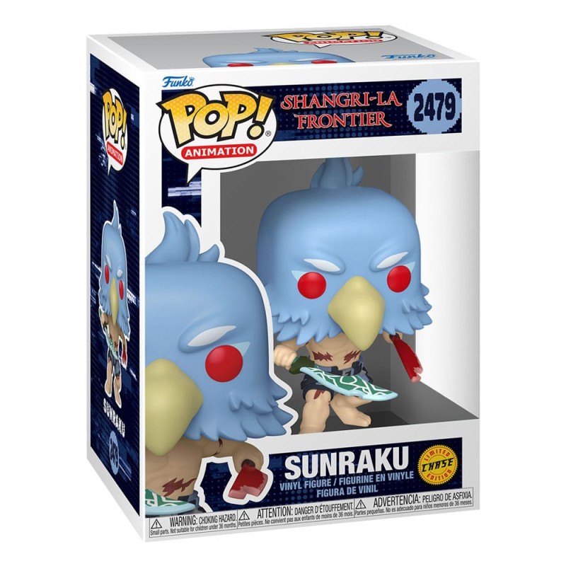 Shangri-La Frontier POP! Animation Vinyl Assortment Sunraku with Chase Figures 9 cm (6)
