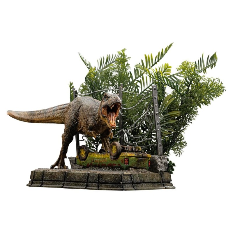 Jurassic Park statuette Icons T-Rex Breakout Set A 17 cm