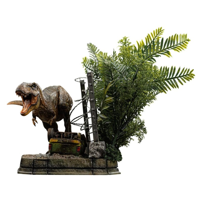 Jurassic Park statuette Icons T-Rex Breakout Set A 17 cm