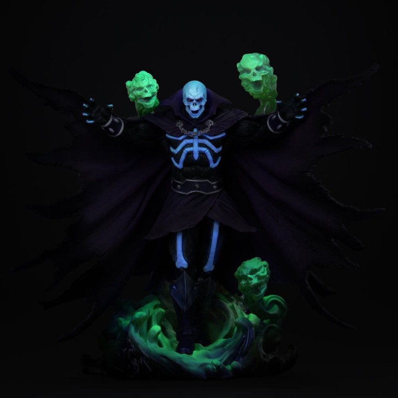 Masters of the Universe beeldje 1/10 Kunstschaal Scareglow (Glow in the Dark) 25 cm
