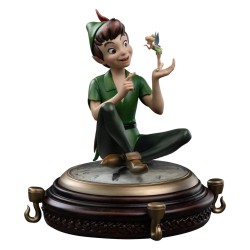 Peter Pan (1953) 1/10 Kunstschaal Beeldje Peter Pan & Tinkerbell 23 cm