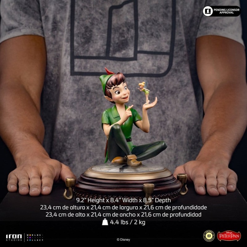 Peter Pan (1953) statuette 1/10 Art Scale Peter Pan & Tinkerbell 23 cm