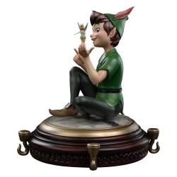 Peter Pan (1953) 1/10 Kunstschaal Beeldje Peter Pan & Tinkerbell 23 cm