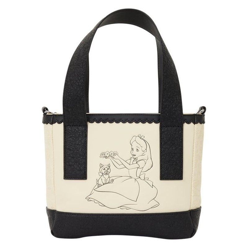 Alice in Wonderland Mini Tote Crossbody Tas