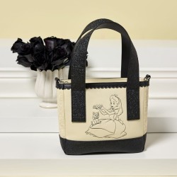 Alice in Wonderland Mini Tote Crossbody Tas