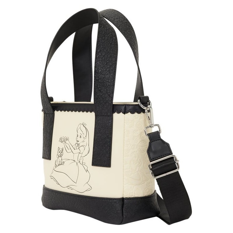 Alice in Wonderland Mini Tote Crossbody Tas