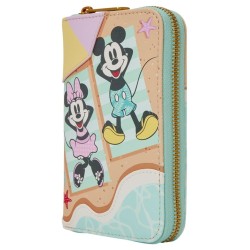 Mickey & Minnie Beach Leuk Zip Rond Portemonnee