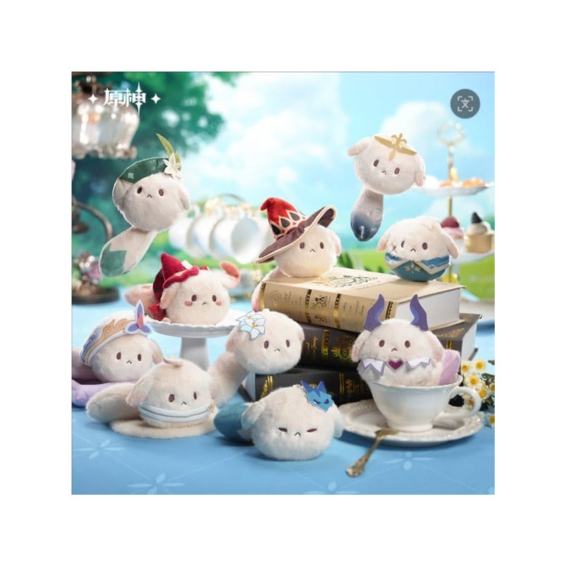 Genshin Impact Display Stand Mystery Box Plush Theekransje Metgezel Dodoco 17-20 cm (9)