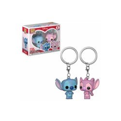 Disney Lilo & Stitch Figurine Keychain Funko POP! Stitch & Angel (Duo Pack)