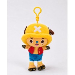 One Piece Chopper x Luffy / Ruffy Plush sleutelhanger 11 cm